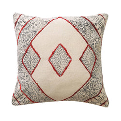 Red Detail Cushion Cover