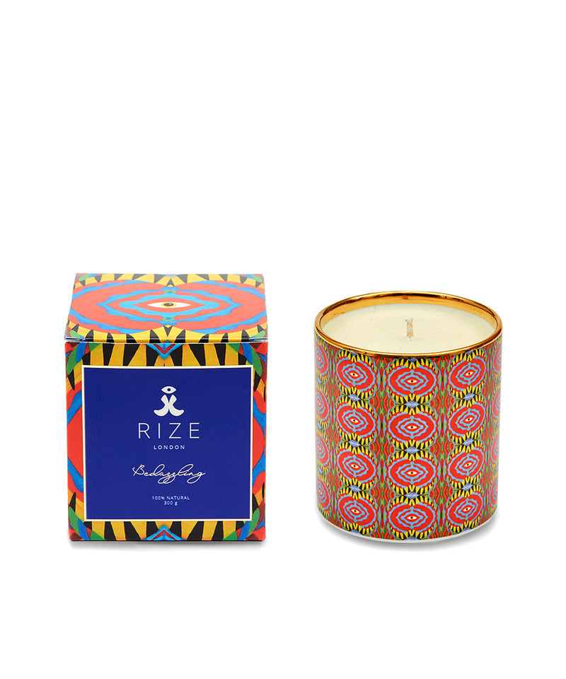 Bedazzling Candle with Furishuki Gift Wrapping 300g