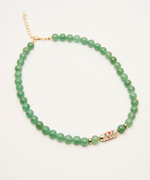 The Jade Love Thin Necklace