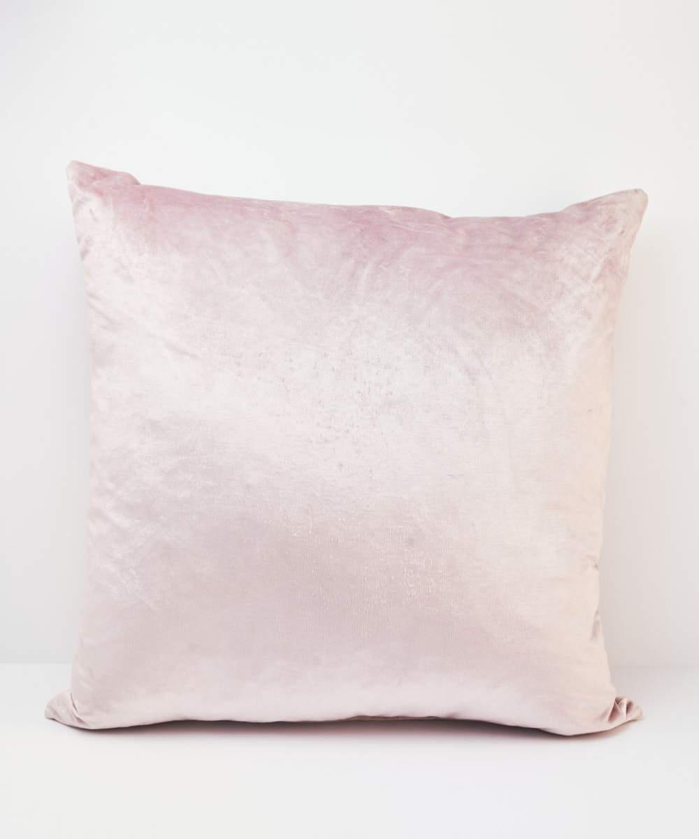 Rose hotsell velvet pillow