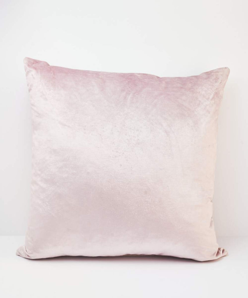 Rose hotsell velvet pillow