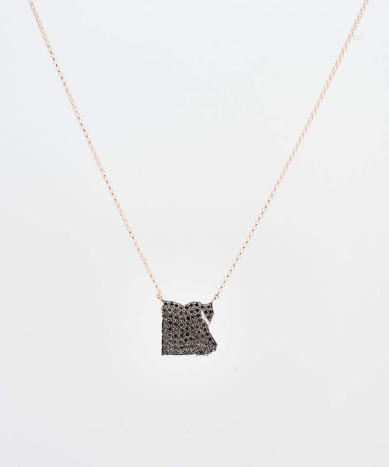 Egypt Full Map Necklace