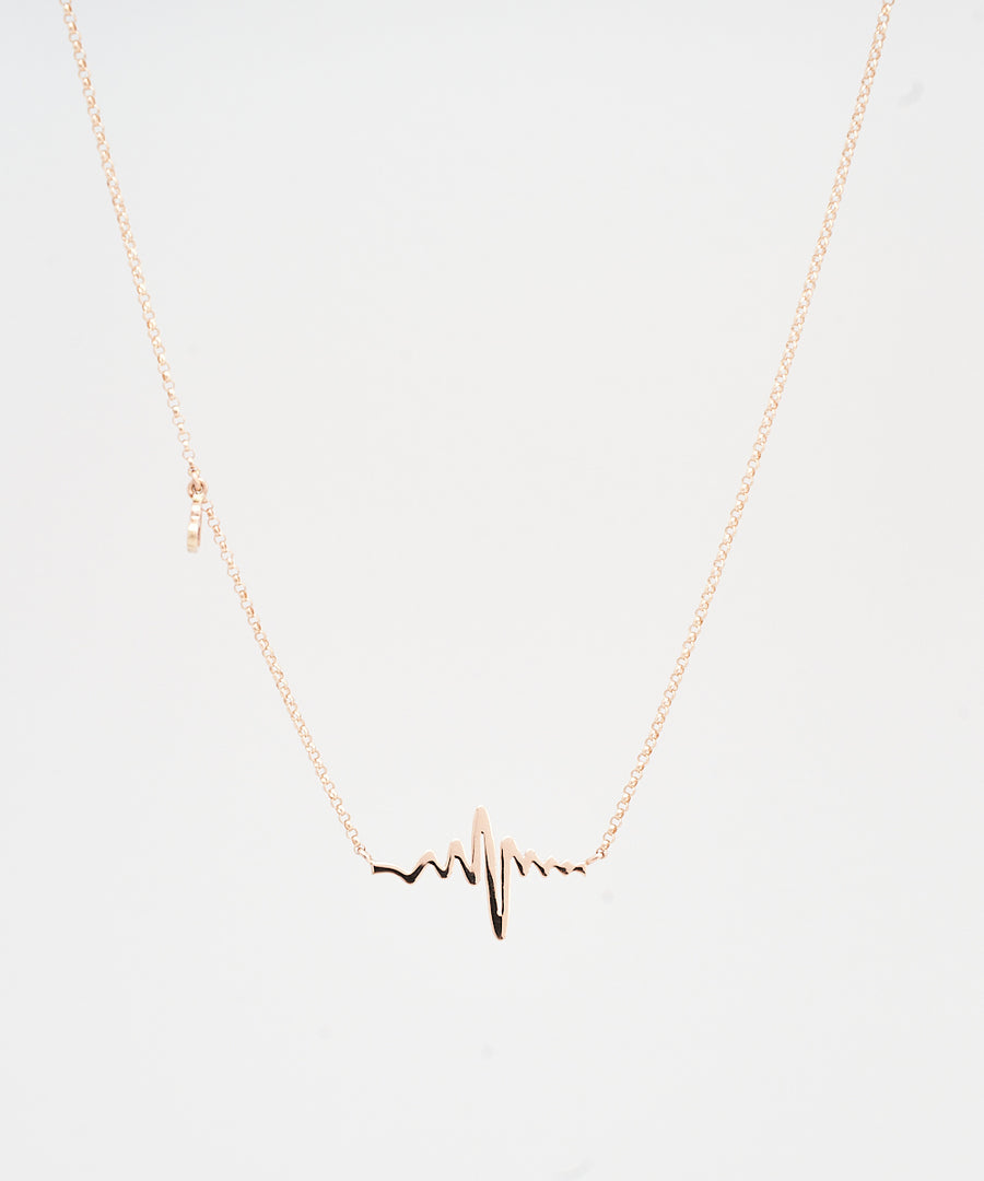 Heartbeat Necklace in Medium