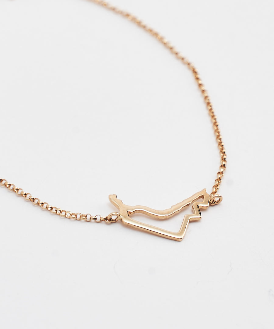 UAE Outline Map Bracelet